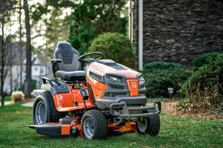 Husqvarna riding lawn tractor